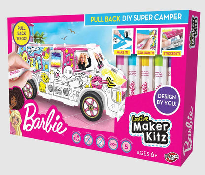 Barbie Diy Pull Back Camper