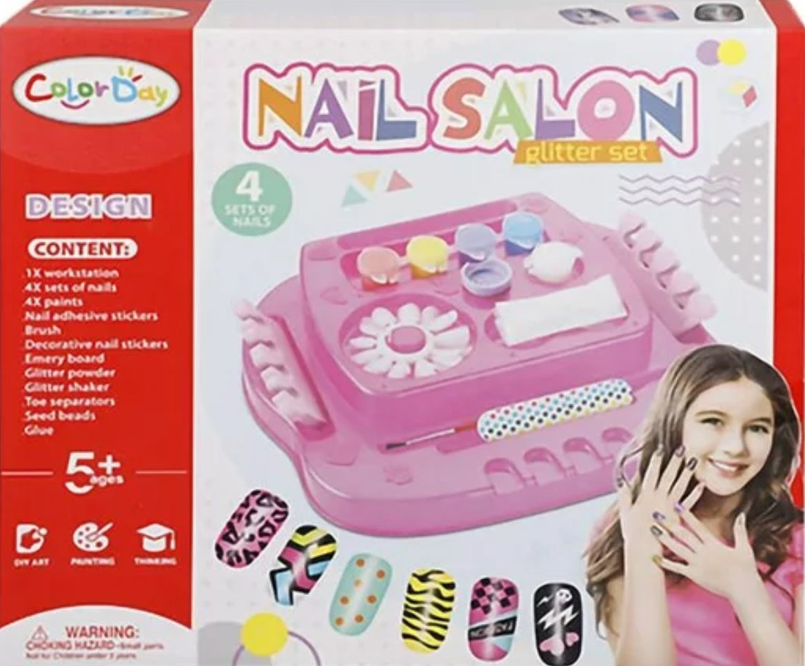 Nail Salon Glitter Set