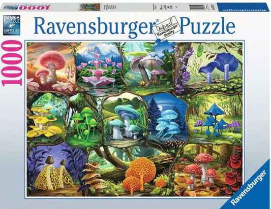 Puzzle 1000Pc Beautiful Mushrooms