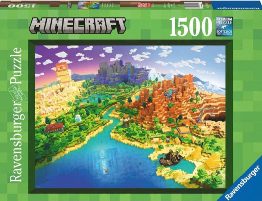 Puzzle 1500Pc World Of Minecraft