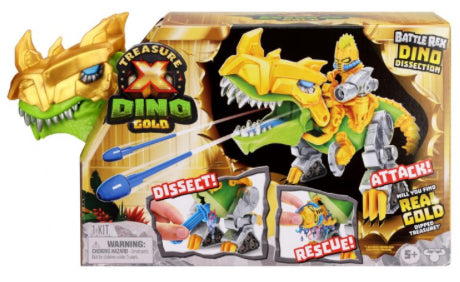 TREASURE X S5 BATTLE REX DINO DISSECTION