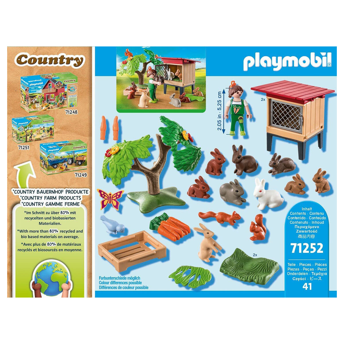 Playmobil 71252 Rabbit Enclosure