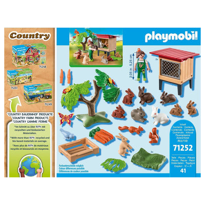 Playmobil 71252 Rabbit Enclosure