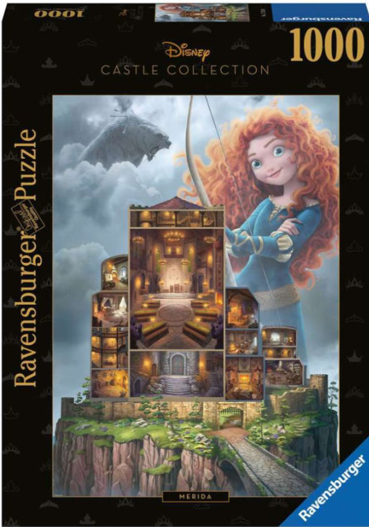 Puzzle 1000 Pc Disney Castle Merida