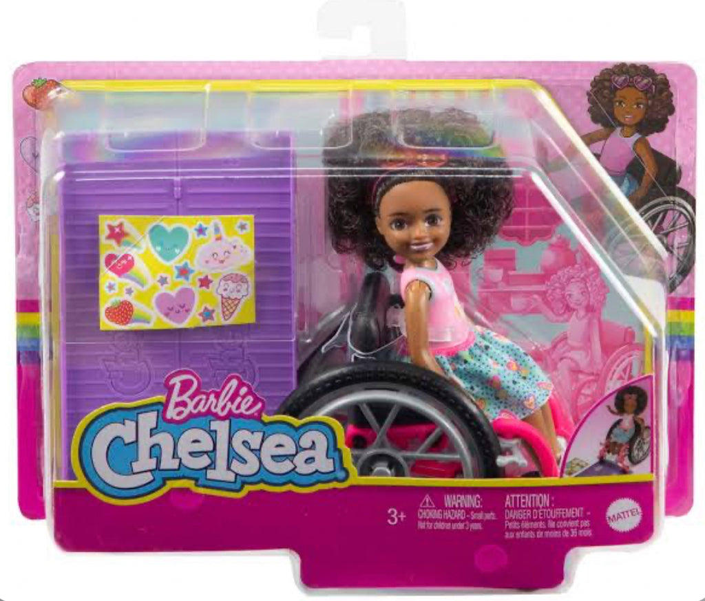 BRB CHELSEA WHEELCHAIR DOLL