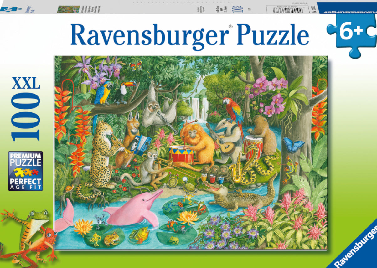 Puzzle 100Pc Rainforest River Band