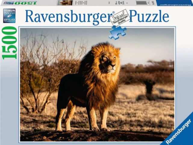 PUZZLE 1500PC LION KING OF THE ANIMALS