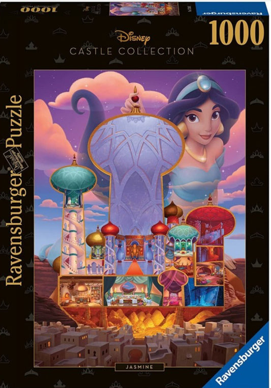 Puzzle 1000 Pc Disney Castle Jasmine