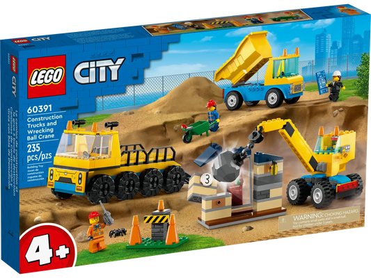 Lego 60391 City Truck & Wrecking Ball Cr