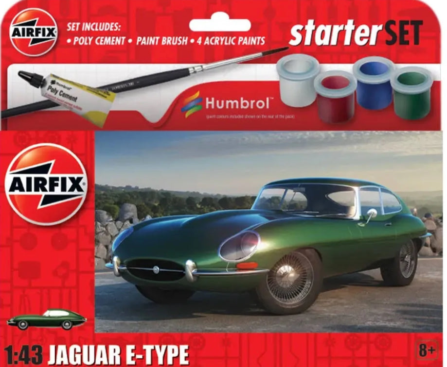 Airfix 1:43 Starter Set Jaguar E-Type