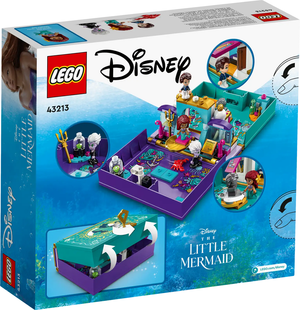 LEGO 43213 DISNEY LITTLE MERMAID BOOK