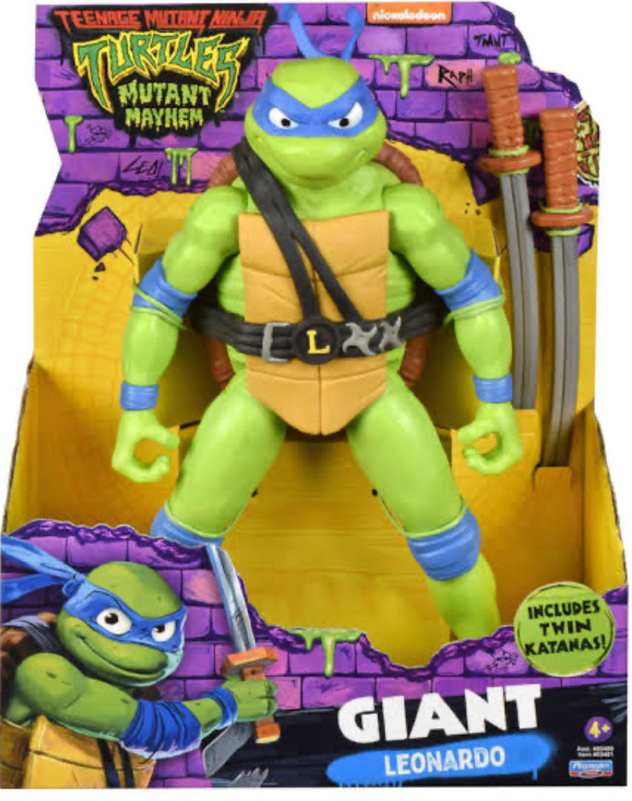 Tmnt Mm Movie Giant Leonardo Figure