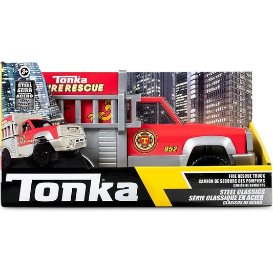 TONKA STEEL CLASSIC RESCUE TRUCK