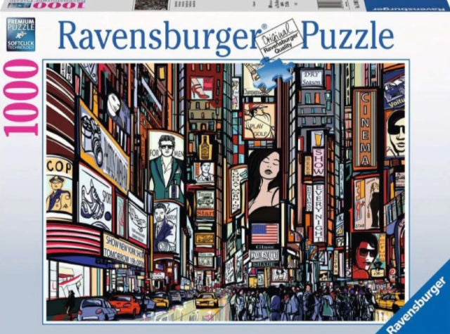 PUZZLE 1000PC COLORFUL NEW YORK