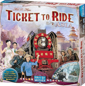 GAME TICKET TO RIDE ASIA