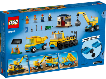 Lego 60391 City Truck & Wrecking Ball Cr