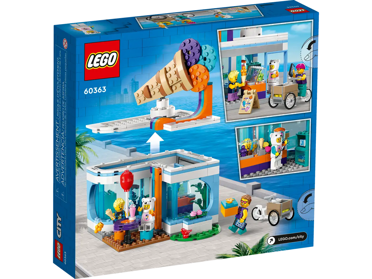 LEGO 60363 CITY ICE-CREAM SHOP