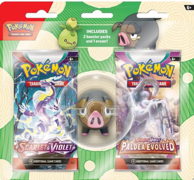 POKEMON TCG ERASER BLISTER