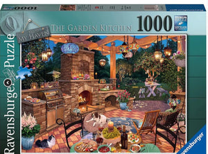 PUZZLE 1000PC MY HAVEN GARDEN KITCHEN