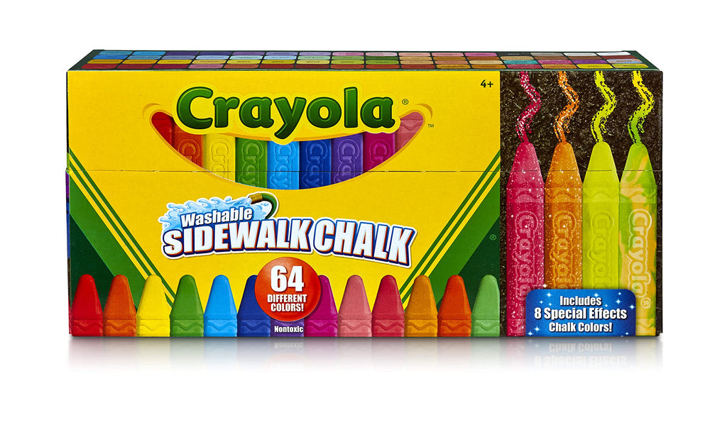 CRAYOLA CHALK 64CT SIDEWALK