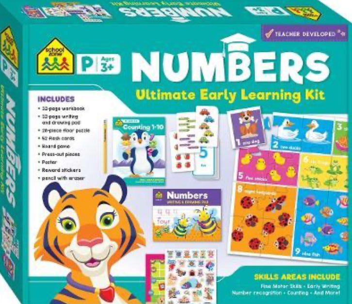 School Zone Ultimate Learn Kit Numbers