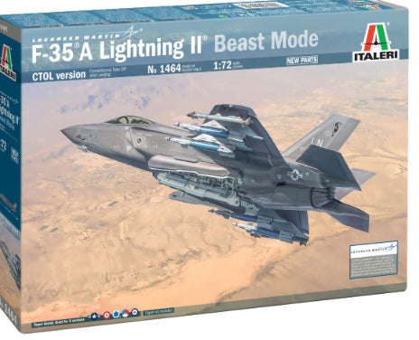 ITALERI 1:72 LOCKHEED MARTIN F35A LIGHTN