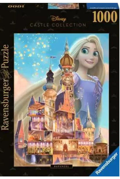 Puzzle 1000 Pc Disney Castle Rapunzel