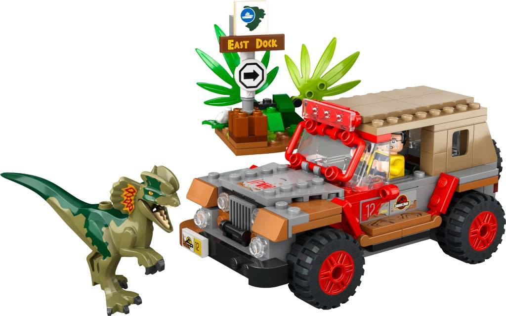 Lego 76958 Jw Dilophosaurus Ambush