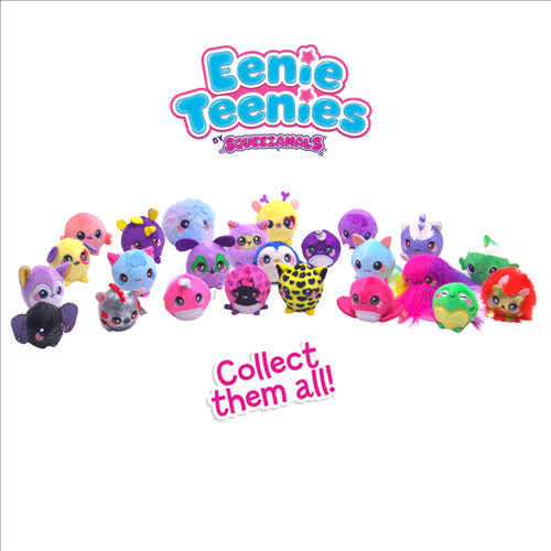 Plush Squeezamals Eenie Teenies