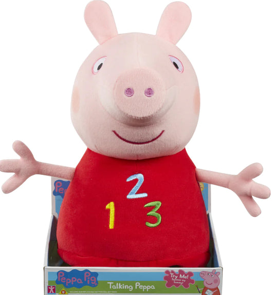 PEPPA PIG CLASSIC 14" PLUSH W SOUND PEPP