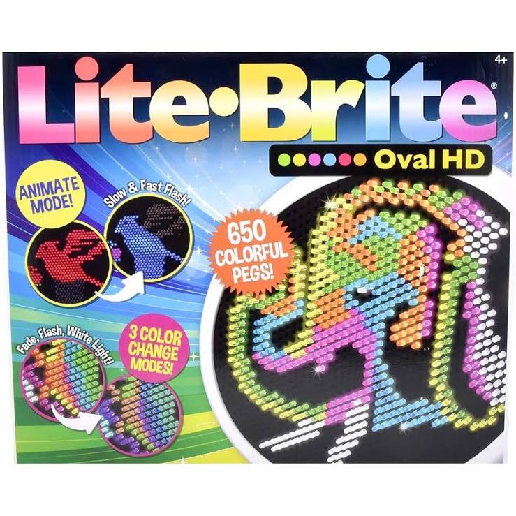 LITE-BRITE OVAL HD