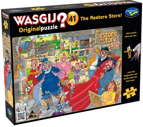 PUZZLE 1000PC WASGIJ 41 RESTORE STORE