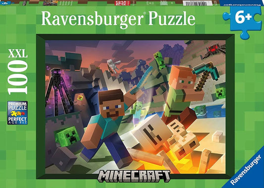 PUZZLE 100PC MINECRAFT MONSTER
