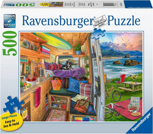 PUZZLE 500PC LARGE RIG VIEWS