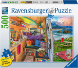 PUZZLE 500PC LARGE RIG VIEWS