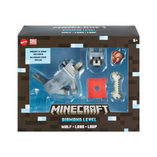 MINECRAFT DIAMOND LEVEL WOLF