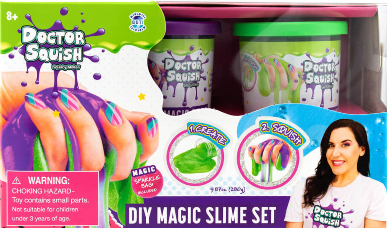 Doctor Squish Slime Double Pack