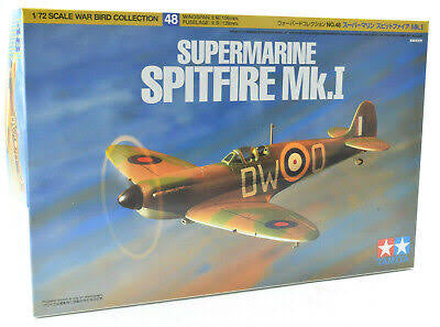 TAMIYA 1/72 SUPERMARINE SPITFIRE MKI