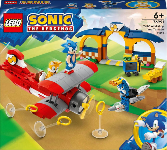 LEGO 76991 SONIC TAILS WORKSHOP & PLANE