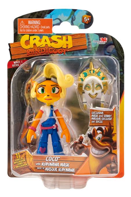 Crash Bandicoot 4.5In Action Figure