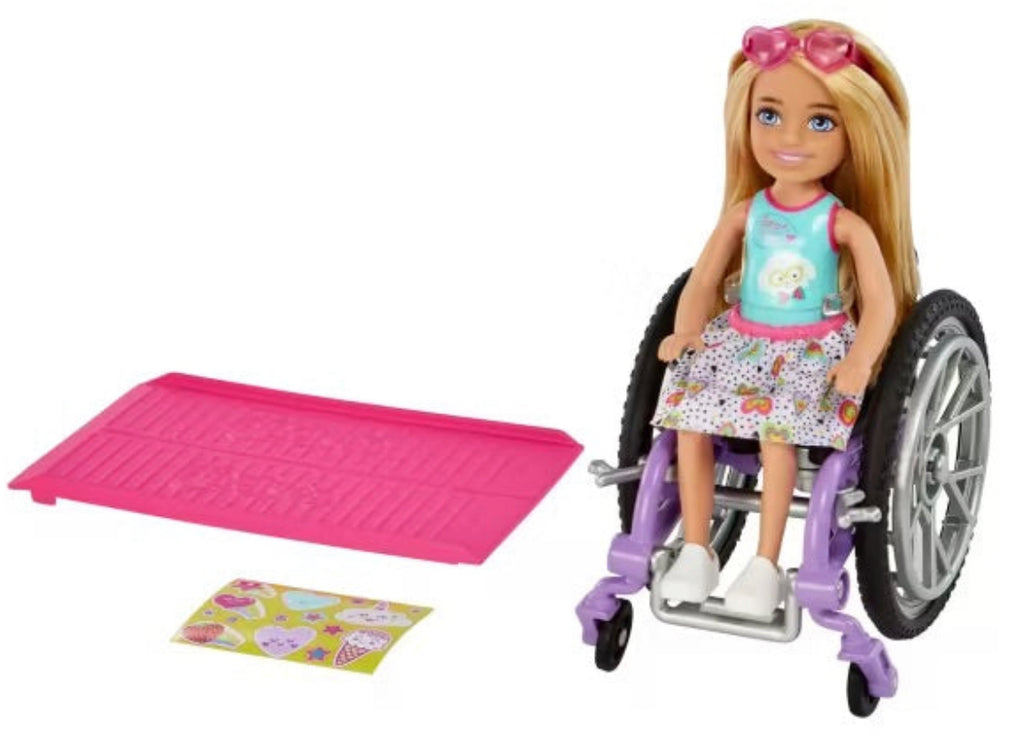 BRB CHELSEA WHEELCHAIR DOLL