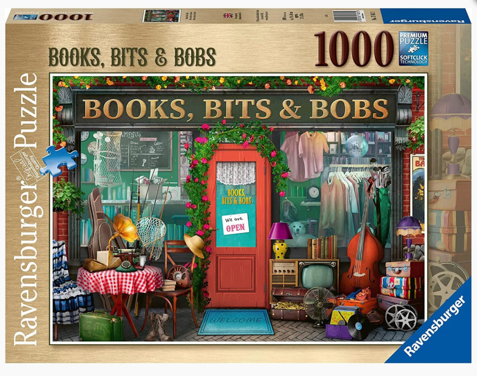 PUZZLE 1000PC BOOKS BITS AND BOBS