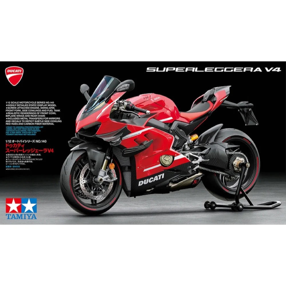 TAMIYA 1:12 DUCATI SUPERLEGGERA V4