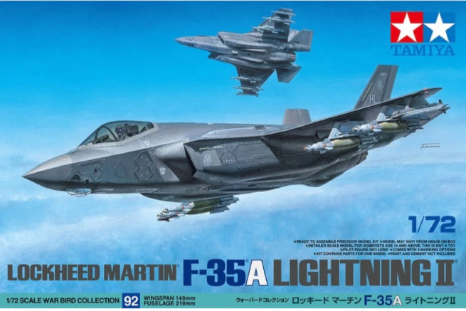 Tamiya 1:72 F-35A Lightning Ii