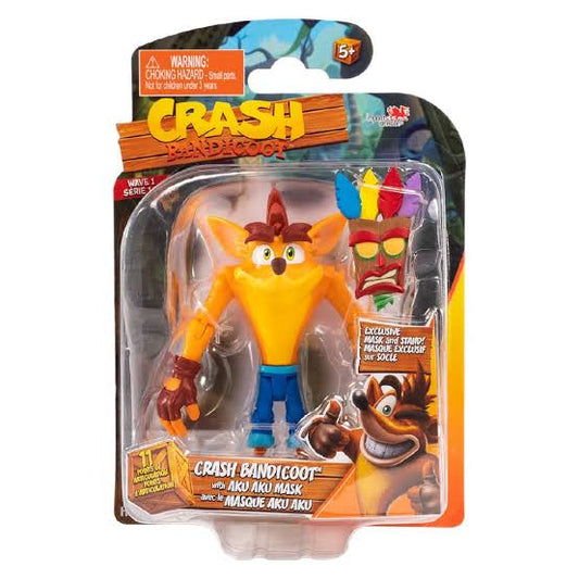 Crash Bandicoot 4.5In Action Figure