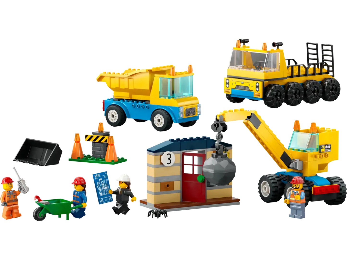 Lego 60391 City Truck & Wrecking Ball Cr