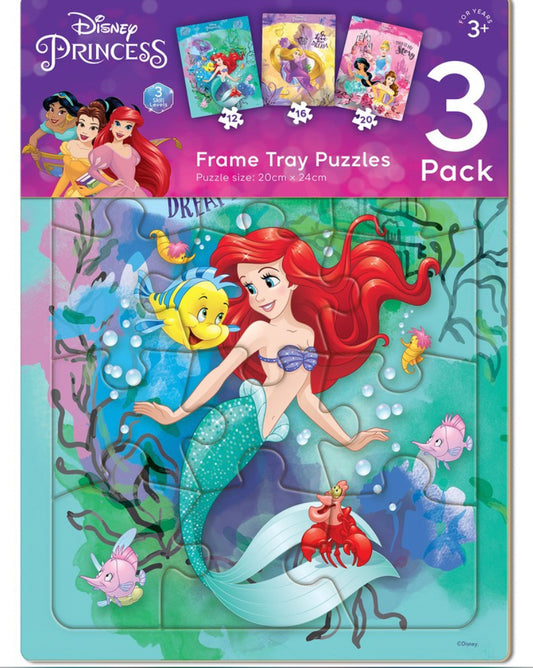 Puzzle Tray Princess 3 Puzzle Pack