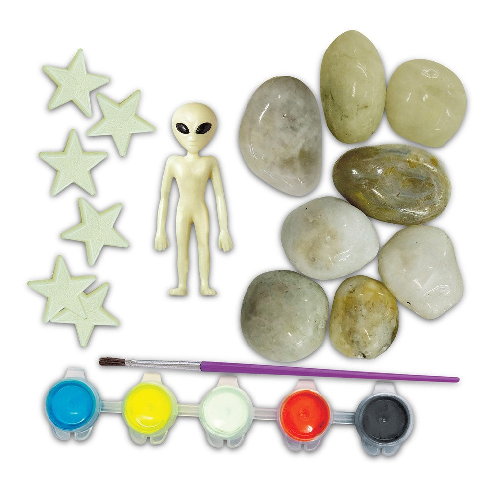 4M KIDZMAKER GITD SPACE ROCK PAINTING