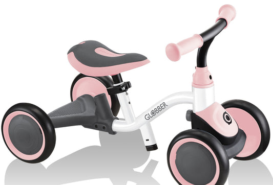 Globber Learning Bike 3In1 White/P Pink