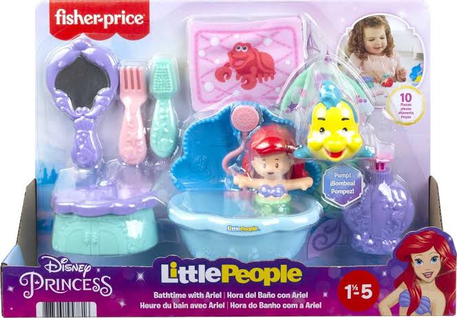 F/P Lp Disney Ariel Bathtime